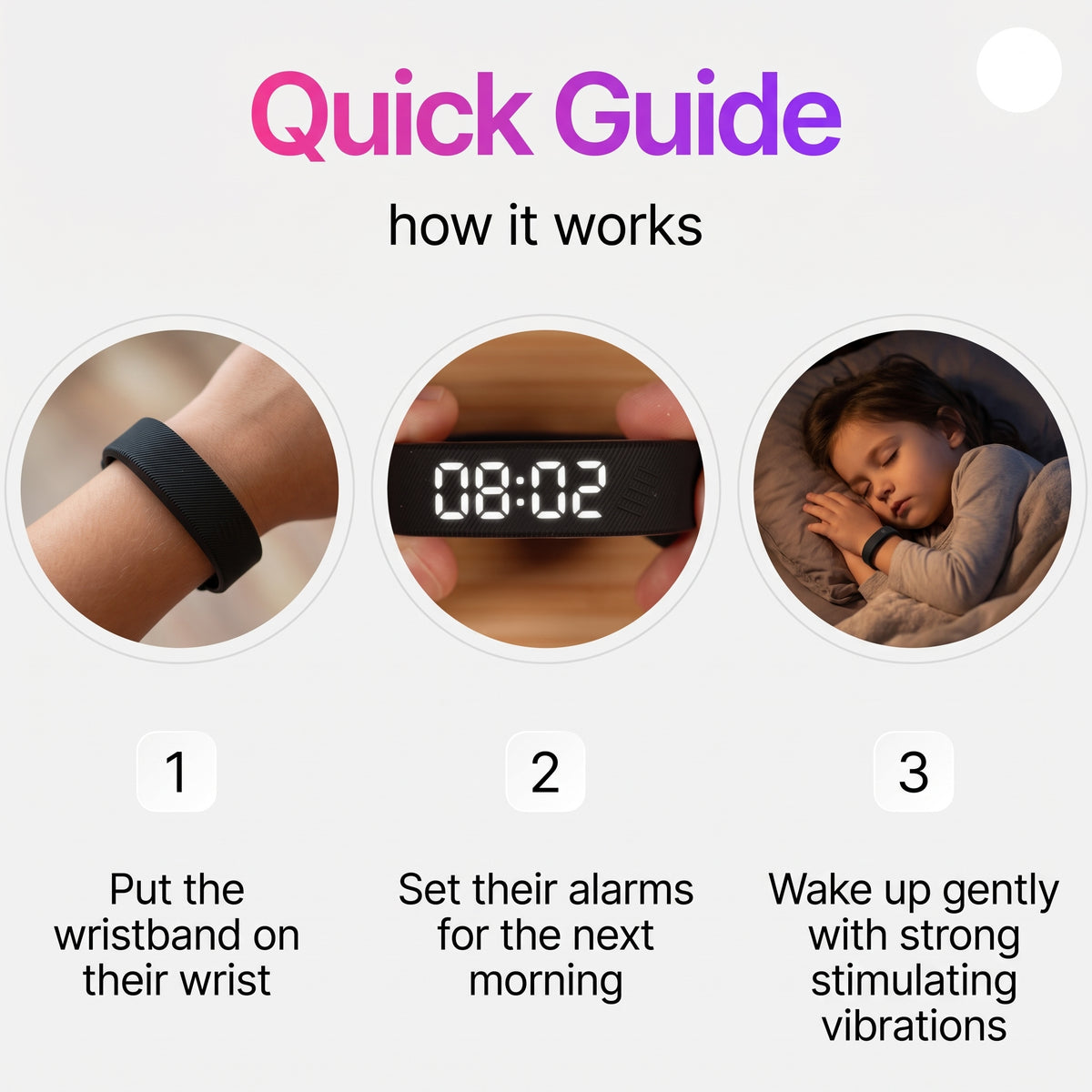 MorningCue Vibration Alarm