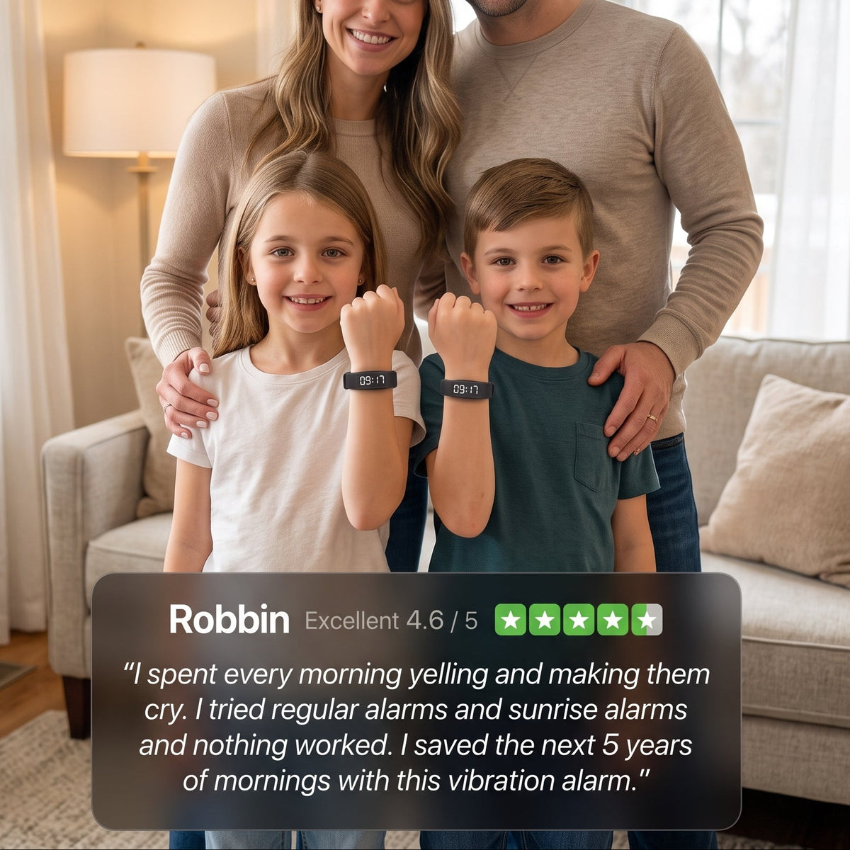 MorningCue Vibration Alarm