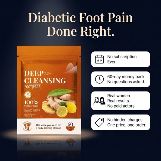 SoleCare Diabetic Foot Pain Relief Patches